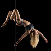 Pole dance studio photoshoot: Jasmina <em>Photo: © Saša Huzjak</em>