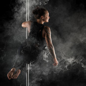 Photographing pole dancers in studio: Natka <em>Photo: © Saša Huzjak</em>