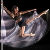 Maja Logar (pole dance), 2024 <em>Photo: © Saša Huzjak</em>