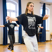 Cunningham - Ann Papoulis @ Zimska plesna šola / Winter dance school, Maribor (Slovenia), 21/02 > 24/02/2025 <em>Photo: © Saša Huzjak</em>