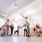 Contemporary dance I - Vita Osojnik @ Zimska plesna šola / Winter dance school, Maribor (Slovenia), 21/02 > 24/02/2025 <em>Photo: © Saša Huzjak</em>